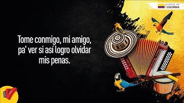 Entre Amigos, Daniel Calderón & Los Gigantes Del Vallenato, Video Letra - Sentir Vallenato