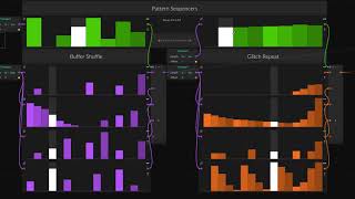 Beat shuffler and Glitch Sequencer in Bitwig's Grid