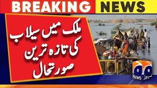 Current flood situation in the country - Pakistan flood | Geo News