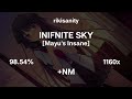KOTOKO - Infinite Sky [Mayu&#39;s Insane] | 98.54% FC | 145pp