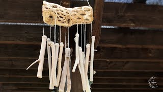 DIY Wood Wind Chime Tutorial | How to Make a Wind Chime | The Sweetest Journey