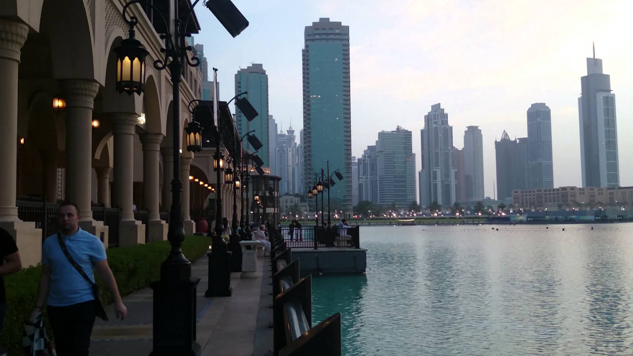 Downtown dubai mall azan in 4K