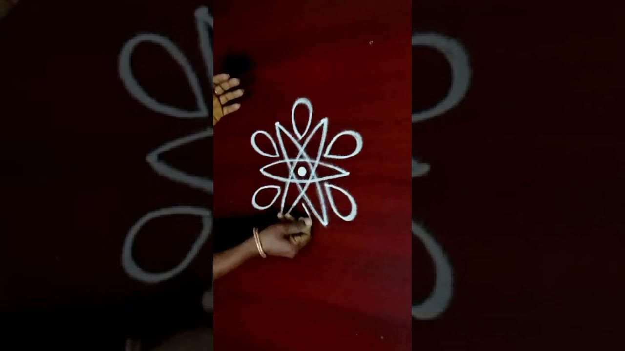 1 minute kolam challenge