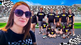FAMILY OF 14 AT NASCAR