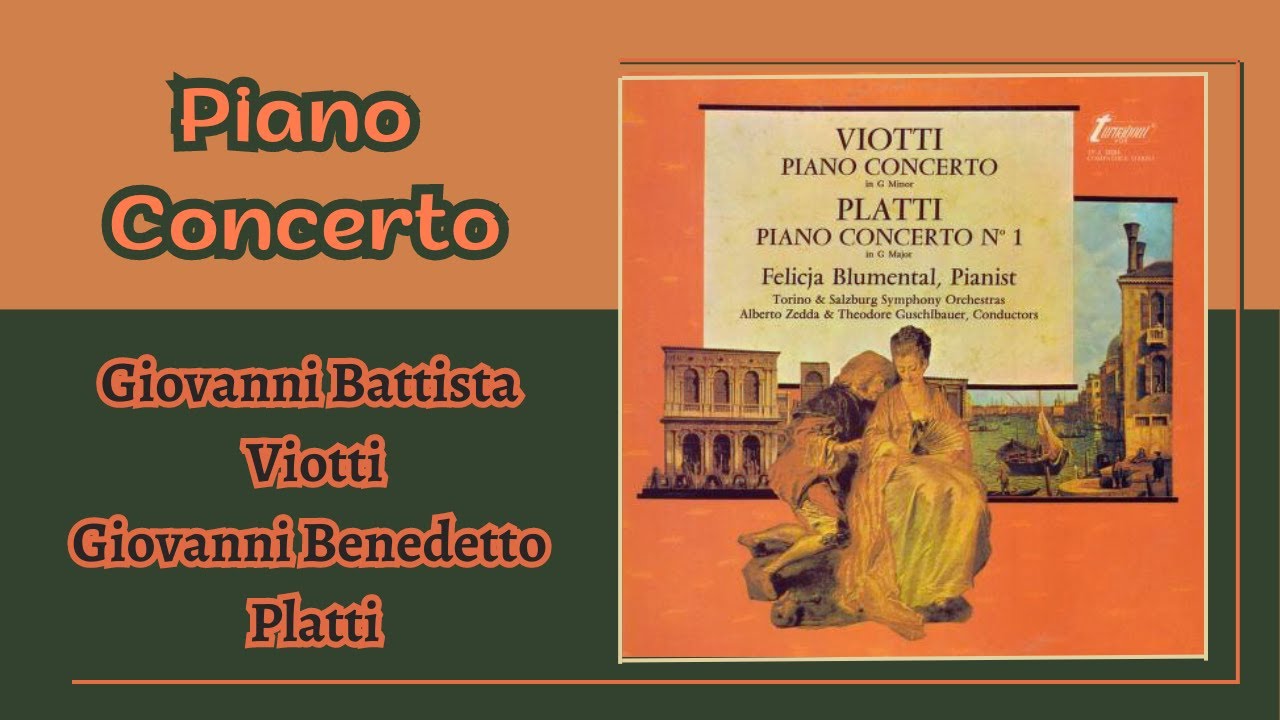 Piano Concerto In G Minor / Piano Concerto No. 1 In G Major by G. B