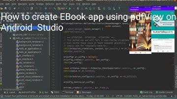 How to create book App using pdfView in Android Studio in Bangla 2020