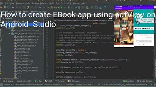 How to create book App using pdfView in Android Studio in Bangla 2020 screenshot 4