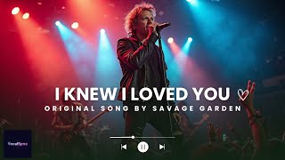 I Knew I Loved You (Rock Version) – Powerful Male Vocal Cover | Emotional Guitar Solo