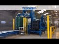 Palletizing | Automatic Box Palletizer VPM-BL by Verbruggen | Stacking Crates of potatoes