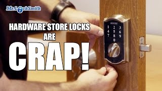 Hardware Store Locks are CRAP Mr Locksmith Video Hardware Store Locks are CRAP Mr Locksmith Video