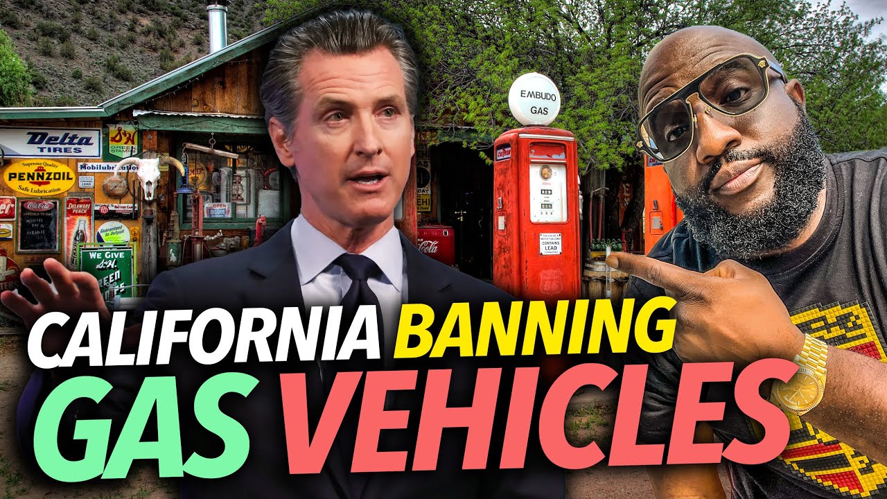 California, Gavin Newsom Banning Gas Vehicles By 2035, Only Electric, EV Cars Will Be Allowed