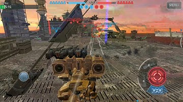 Test Sever 3.7(405) Part 1-New Map "Carrier"{War Robots}