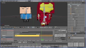 Blender Tutorial - Using the NLA Editor to Mix Actions to Make More Complex Animations Part 1