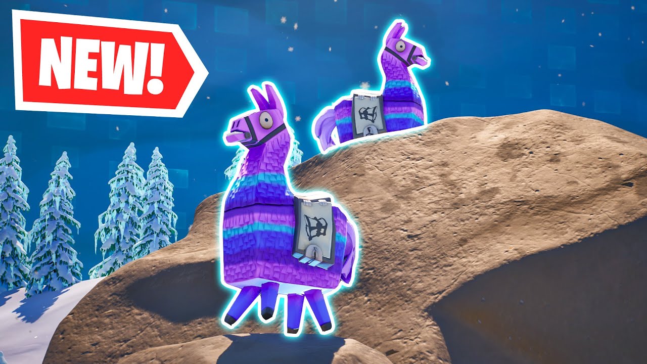 A new Llama themed fireworks event has been found in Fortnite