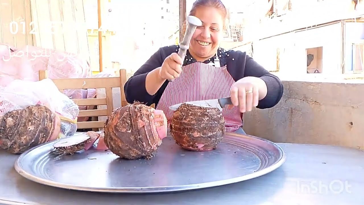 تخزين القلقاس وازاي تجيبي ف السوق رومانه ومريم 2024