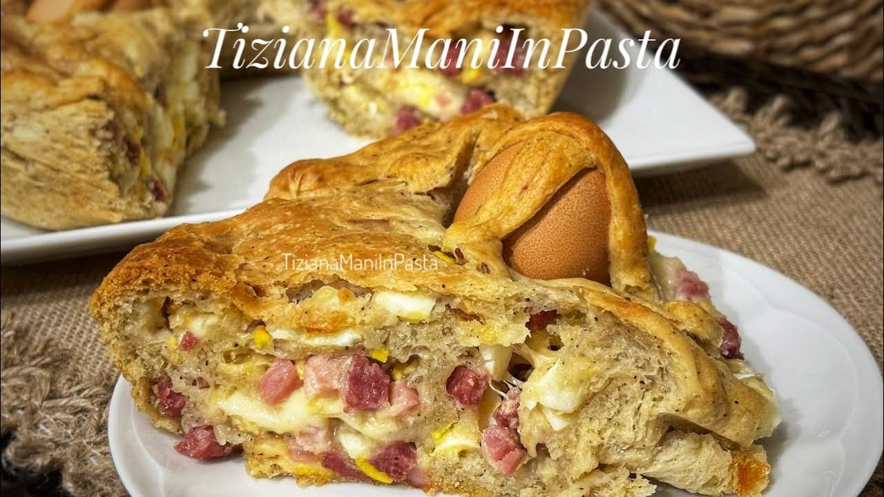 CASATIELLO NAPOLETANO 😍 CON LIEVITO MADRE 😋TIPICA PREPARAZIONE   DELLA TRADIZIONE PASQUALE🐣