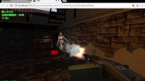 babylonjs fps game demo2