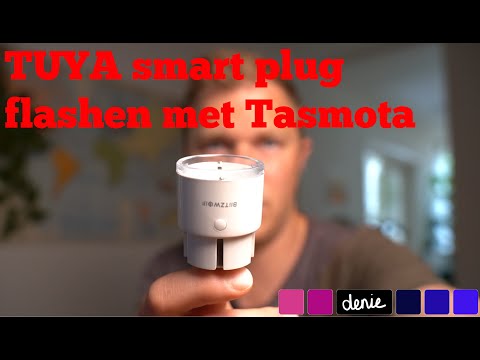 Tuya smart plug flashen met Tasmota