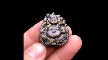 Mặt Phật Di Lặc - Đá Sapphire Sao Phan Thiết #MSP-240502-04