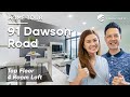 91 Dawson Road | Skyterrace @ Dawson : Top Floor 4 Room HDB with Loft Home Tour in District 3 | $1M