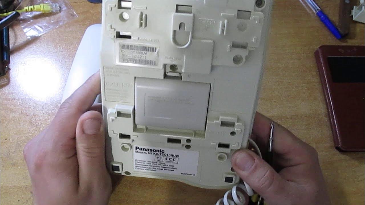 Как разобрать трубку телефона panasonic Телефон Panasonic KX-TGA830RU в Москве, цена 600 руб. Объявления о продаже в кат
