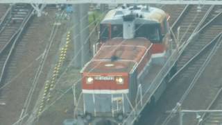 JR貨物 DE101723（国鉄DD51形ディーゼル機関車）愛知機関区 名古屋駅付近で撮影 2019.7.20