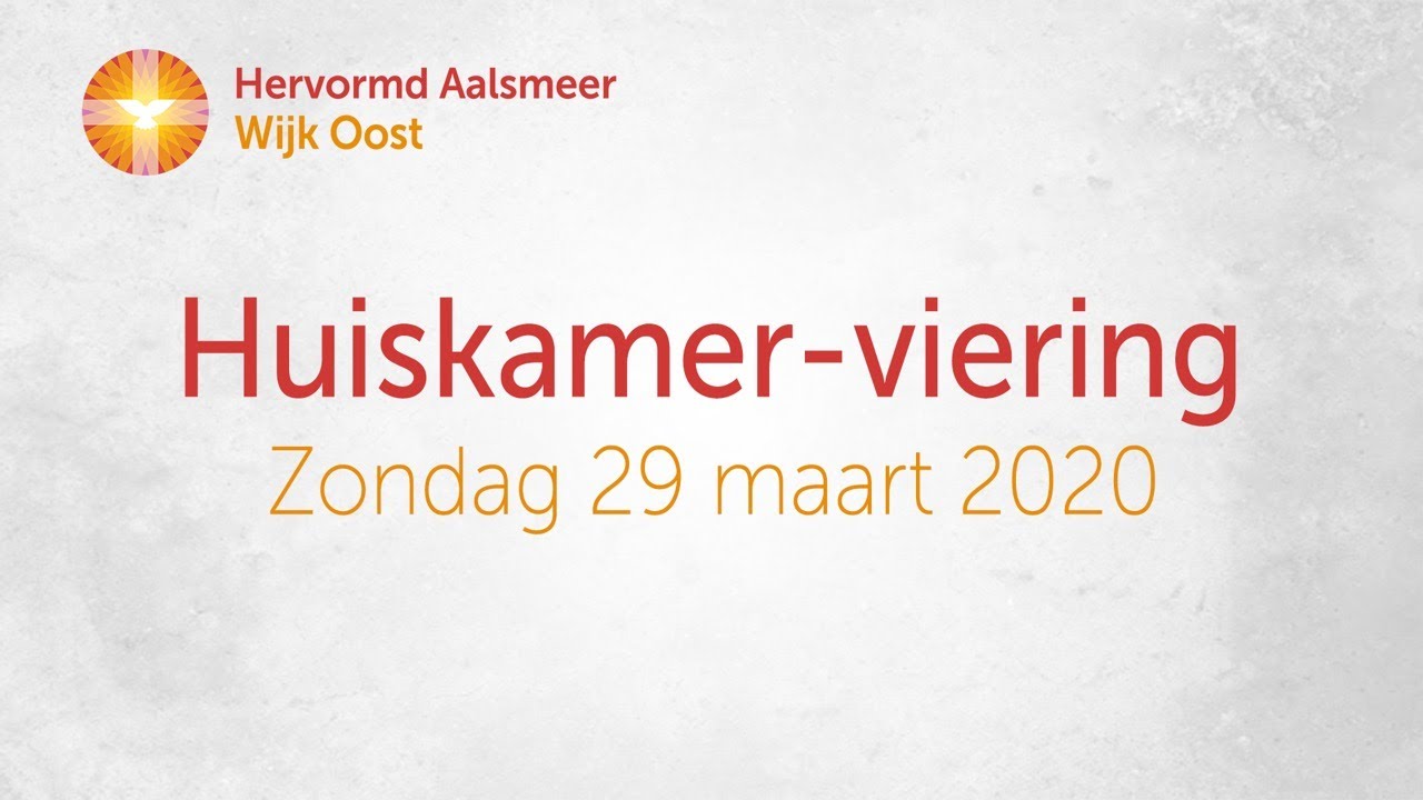 Zondagmorgen 29 maart 2020 - 'De Eerste zullen de laatste zijn' - YouTube