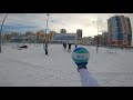 Волейбол от первого лица | SNOW VOLLEYBALL FIRST PERSON | BEST MOMENTS | 2020 | 46 episode | Снежка