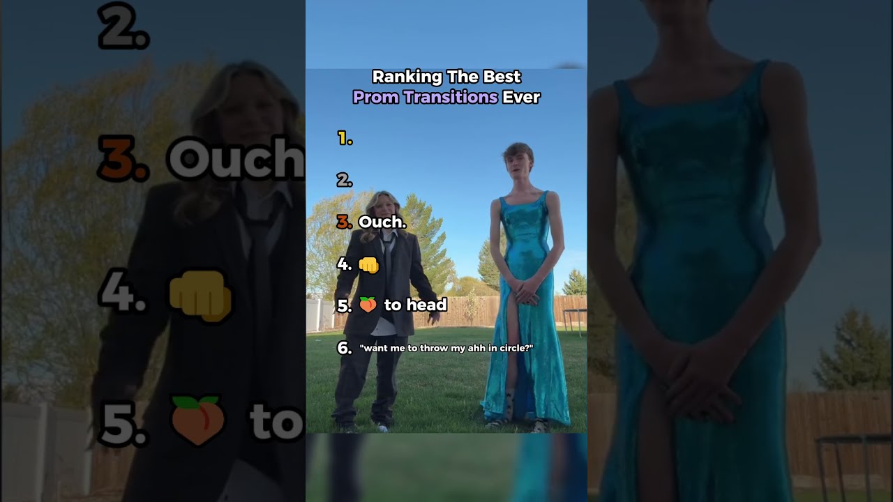 Ranking The Best Prom Transitions Ever 