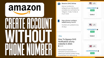 How To Create Amazon Account Without Phone Number (2025) Step-By-Step Tutorial