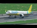 XPlane11 | Cebu Pacific A321NEO | Rainy Landing in Manila From IloIlo