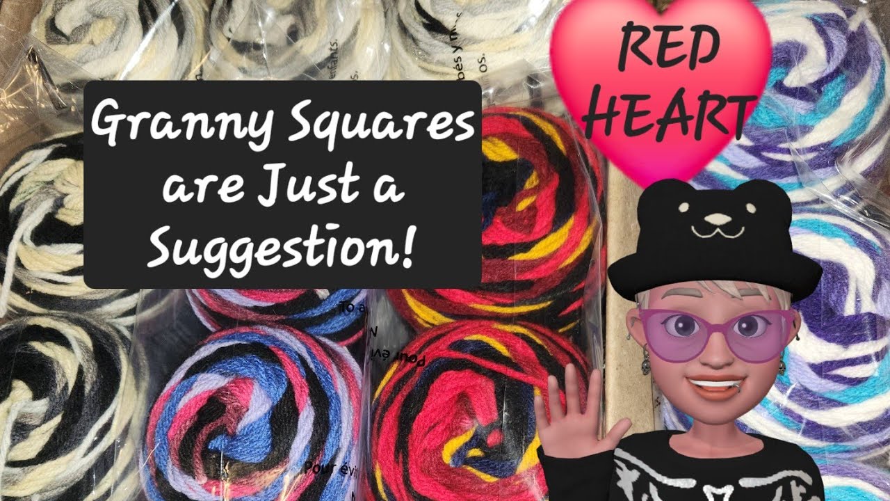 PRODUCT REVIEW: Red Heart- ALL IN ONE Granny Square!! 