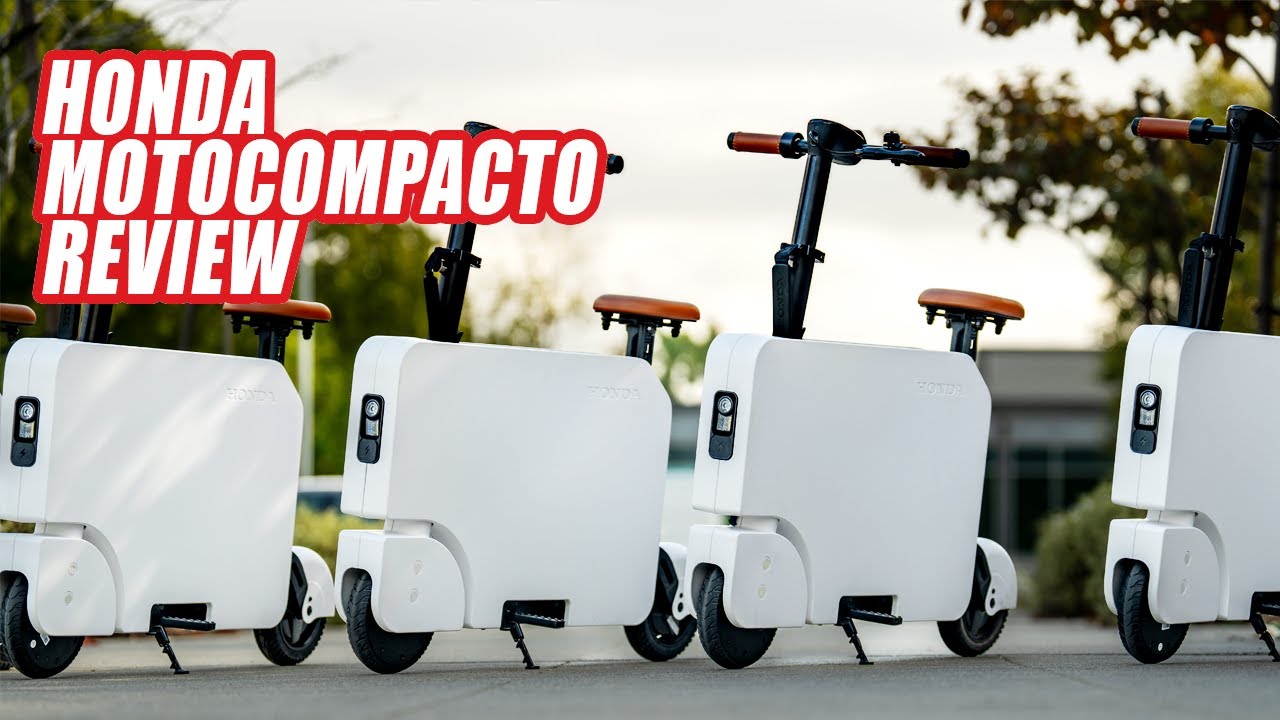Honda Motocompacto Is the Cutest, Coolest EV Scooter