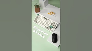 Keychron Q1 Max - our brand new wireless QMK custom keyboard has been released!