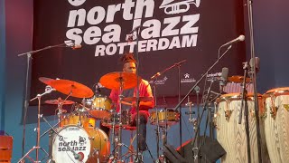 Rodney Barreto drumsolo bij El Comité North Sea Jazz 2022