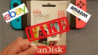 Warning: Do not buy fake Micro SD Cards on Ebay/Amazon