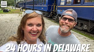 What to do in Wilmington, Delaware  FALL LEAVES SCENIC TRAIN RIDE (RV East Coast Road Trip)