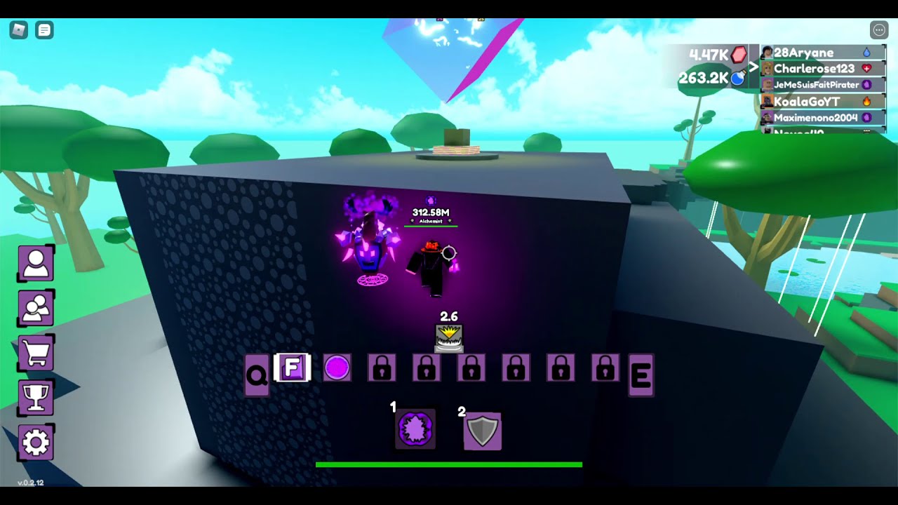 Staff Pin Boss Drop - Sorcerer Fighting Simulator