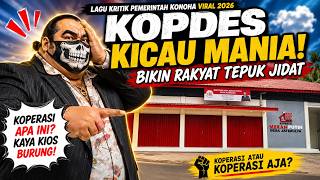 Lagu Kritik Pemerintah Konoha Viral 2026 | Kopdes Kicau Mania Bikin Rakyat Tepuk Jidat
