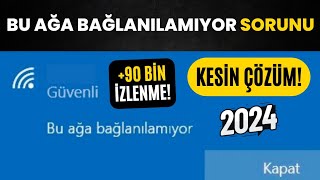 Bu Ağa Bağlanılamıyor Sorunu 2023 - Kesin Çözüm | Windows 7, 8, 10, 11 Resimi