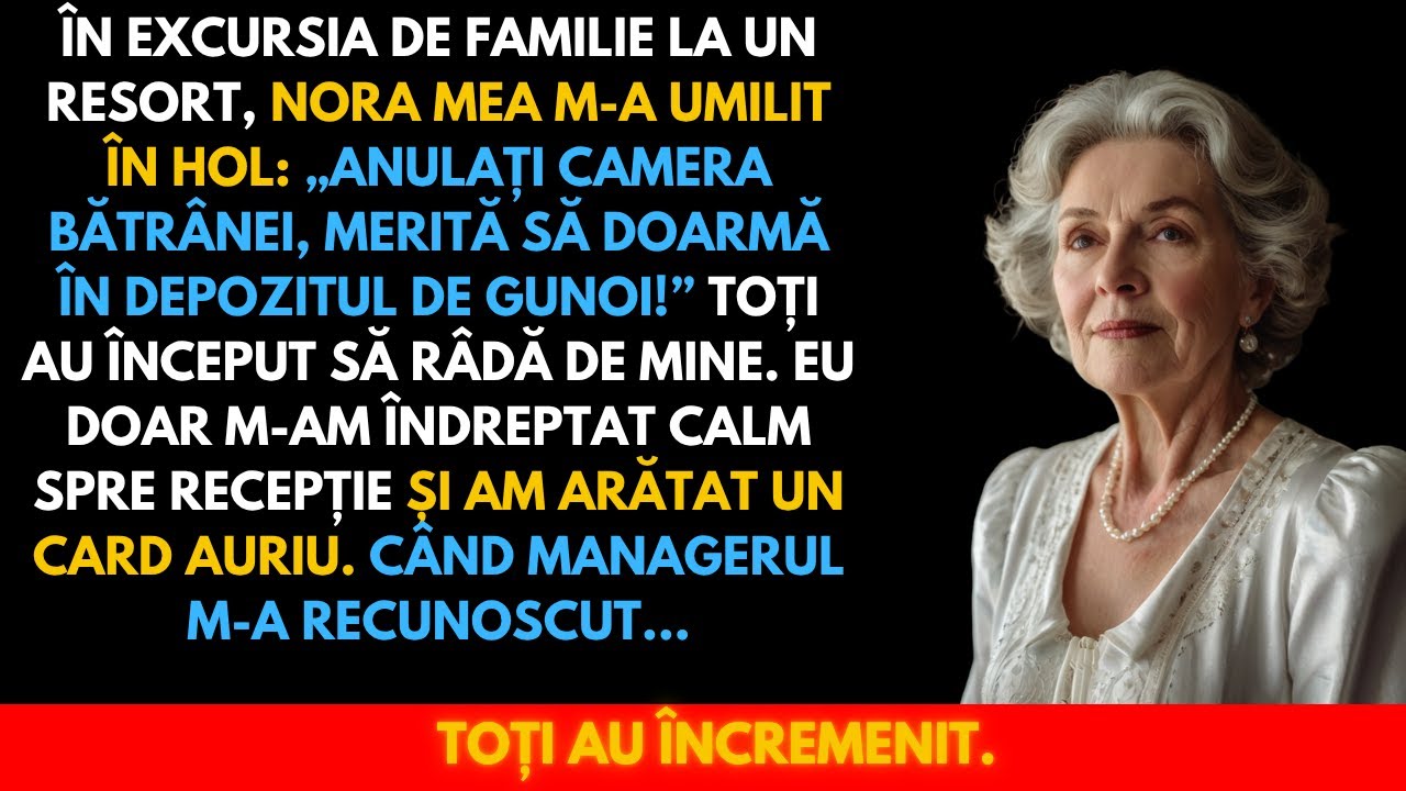 Mi-au anulat camera la resort ca să mă umilească — dar nu știau cine eram cu adevărat.