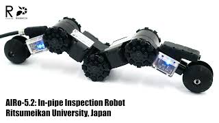 T-IE: Automatic T-branch Travel of an In-pipe Insp. Robot Using Joint Angle Response to Env. Changes by Atsushi Kakogawa 1,598 views 1 year ago 4 minutes, 38 seconds