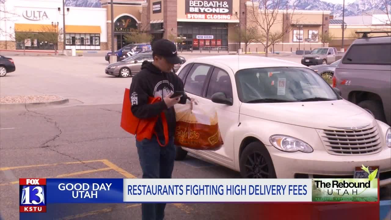 Restaurants dealing with high delivery fees