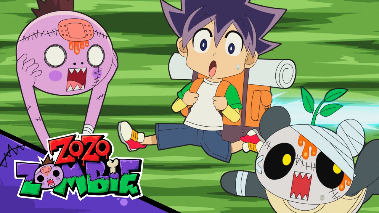 Zo Zo Zombie! It's Camping With Zombie Hunter Joe - YouTube