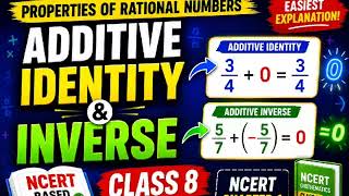 Additive Identity &amp; Additive Inverse | Class 8 Maths Chapter 1 NCERT