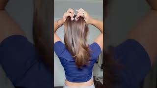 💙 #hairstyle #hair #longhairgrowthtips #hairstyle #hack #diyhairstyle