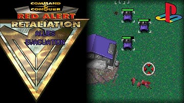Allies Mission - Evacuation C&C RA Retaliation (Playstation 1998)