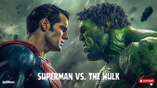 Superman vs. The Hulk: Clash of Unstoppable Forces #superman #marvel #dc