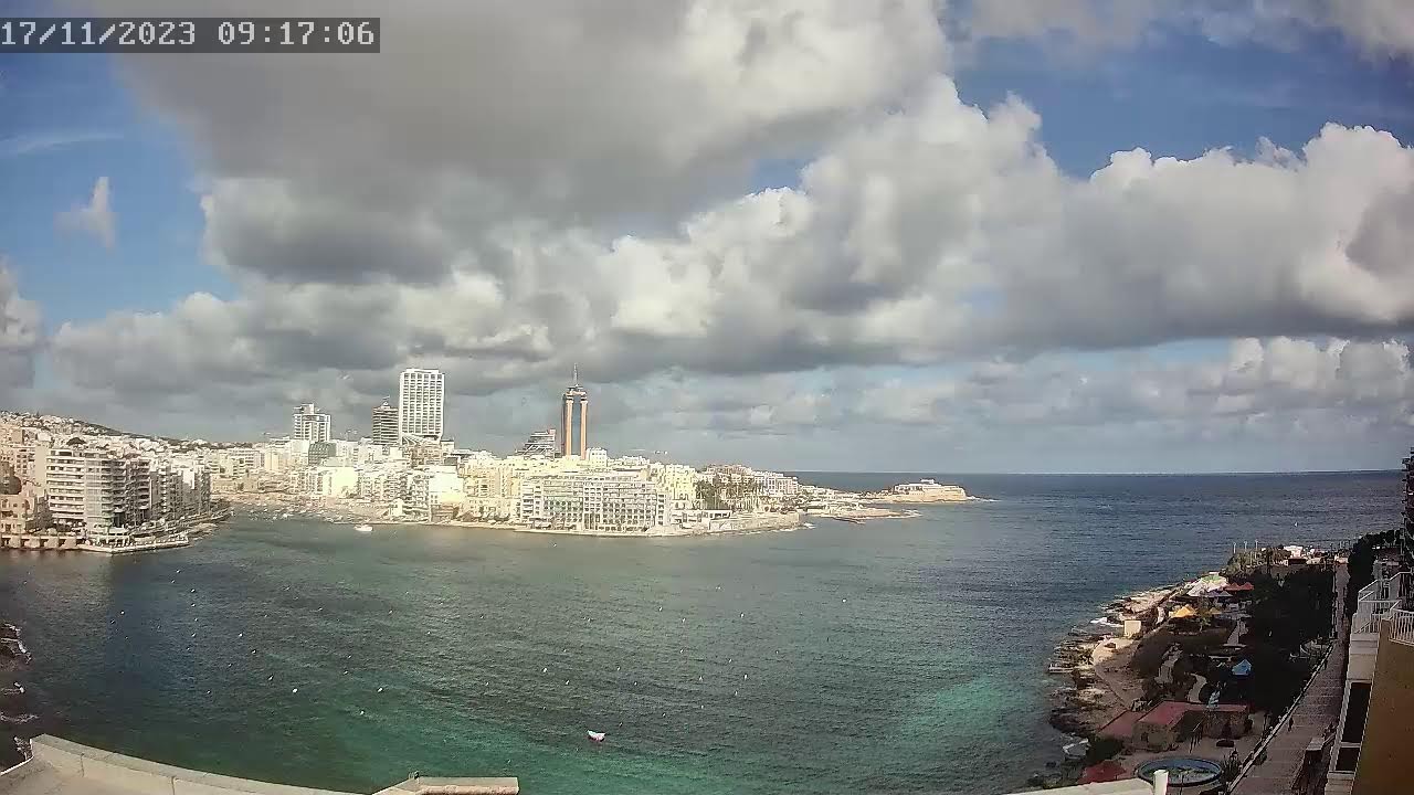 Malta Weather Webcam, Sliema Malta