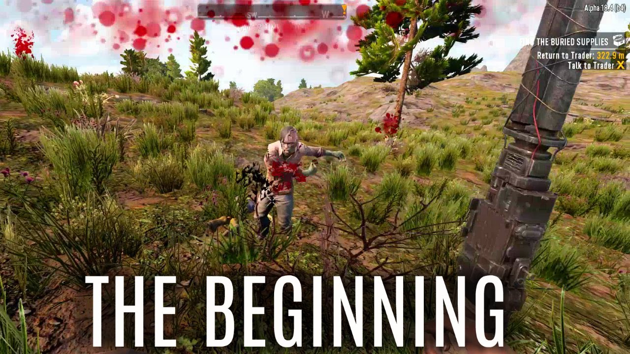 SURVIVING THE APOCALYPSE - 7 Days To Die (E1) - Kinda Hardcore Mode